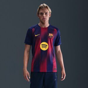 NWT Nike FC Barcelona 25/26 Home ADV Match Soccer  Jersey Mens XL NWT